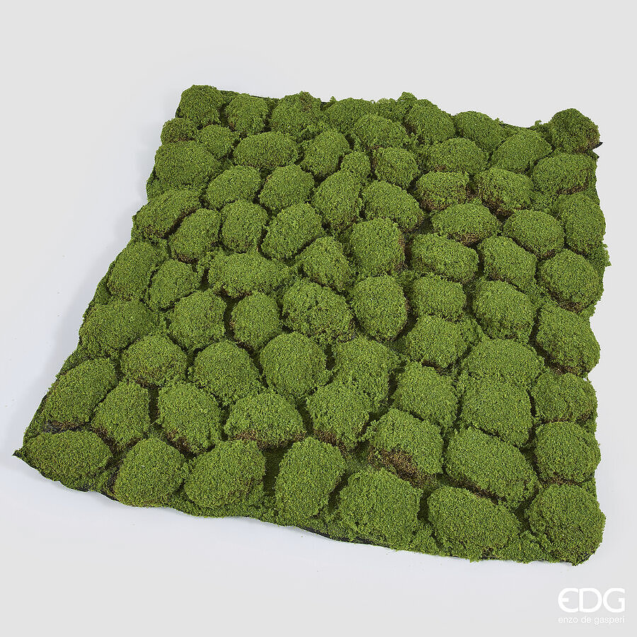 edg enzo de gasperi edg enzo de gasperi muschio tappeto artificiale h 5 cm l 100 cm l 100 cm verde ean 8059824617286