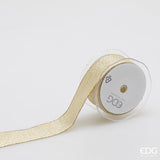edg enzo de gasperi edg enzo de gasperi nastro laminato di natale h 35 mm l 10 mt gold ean 8059824598479
