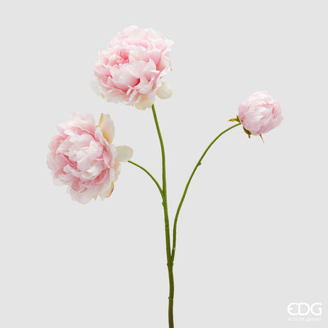 edg enzo de gasperi edg enzo de gasperi peonia ramo x3 con h 67 cm pianta artificiale colore rosa ean 8059824608543