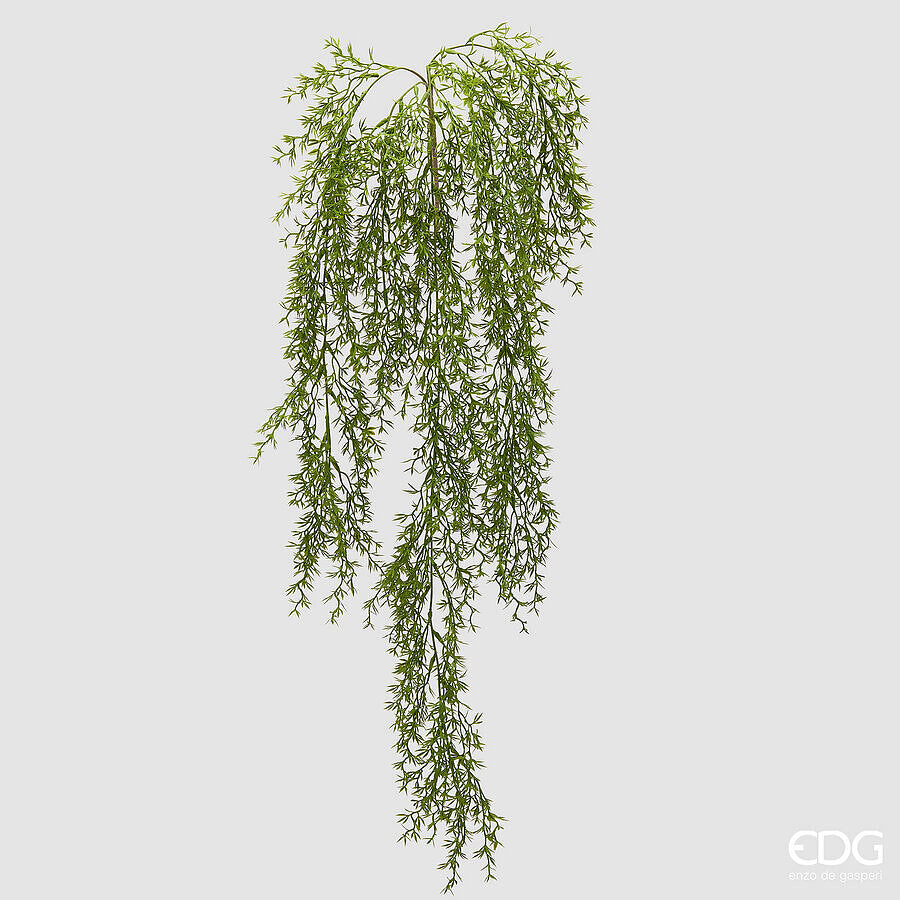 edg enzo de gasperi edg enzo de gasperi pianta artificiale erba palustre cadente h 106 cm pianta decorativa verde realistica design moderno ean 8059824667946