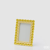 edg enzo de gasperi edg enzo de gasperi portafoto cornice balze rettangolare h 20 cm l 15 cm giallo ean 8059824632869