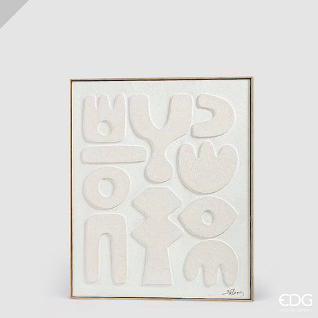 edg enzo de gasperi edg enzo de gasperi quadro abstract rettangolare symbol 100 x 80 cm decorazione parete design moderno casa ean 8059824670854
