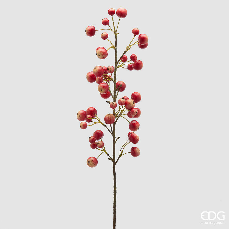 edg enzo de gasperi edg enzo de gasperi ramo meline pianta artificiale h 88 cm rosso ean 8059824580429