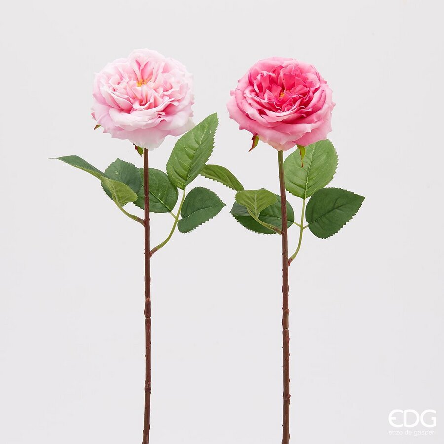edg enzo de gasperi edg enzo de gasperi rosa alma olis 2 fg ass h 48 cm pianta artificiale rosa chiaro o scuro 1 pz ean 8059824012029
