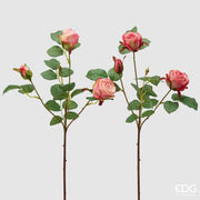 EDG Enzo De Gasperi Rosa Olga Olis Ramo Ass. H 62 Cm Pianta Artificiale Rosa 1 Pz