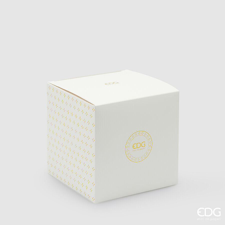 edg enzo de gasperi edg enzo de gasperi scatola bomboniera h 115 cm l 115 cm l 115 cm avorio logo edg oro scatola regalo ean 8059824453204