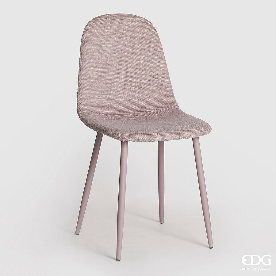 edg enzo de gasperi edg enzo de gasperi sedia charton h 85 x l40 x p52 cm colore rosa chiaro ean 8059824622082