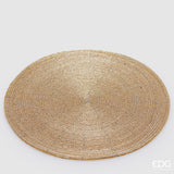 edg enzo de gasperi edg enzo de gasperi sottopiatto con perline rotondo natale d 36 cm gold ean 8059824596284