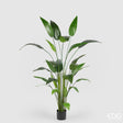 edg enzo de gasperi edg enzo de gasperi strelizia con vaso x26 pianta artificiale h 184 cm verde ean 8059824497963