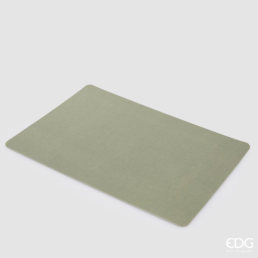edg enzo de gasperi edg enzo de gasperi tovaglietta rettangolare pvc 43 x 30 cm sage ean 8059824512888