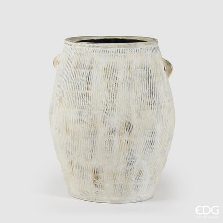 edg enzo de gasperi edg enzo de gasperi vaso anfora con manici 69 x 52 cm h 81 cm grey vaso decorativo design classico per interni ed esterni ean 8059824145253