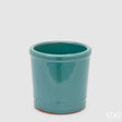edg enzo de gasperi edg enzo de gasperi vaso glaze cilindro h 18 cm d 18 cm ceramica waterproof colore salvia ean 8059824374851