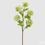 edg enzo de gasperi edg enzo de gasperi viburno ramo x5 con foglie pianta artificiale h 80 cm d 10 cm verde chiaro ean 8059824474575