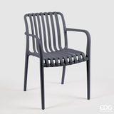 Bild-1-edg-enzo-de-gasperi-Stuhl-Streifen-dunkelgrau-Polypropylen-8059824349064