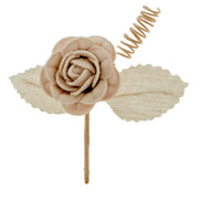ETM Bomboniera Decorazioni Ramo Fiore 10 Cm Rosa 12 Pz