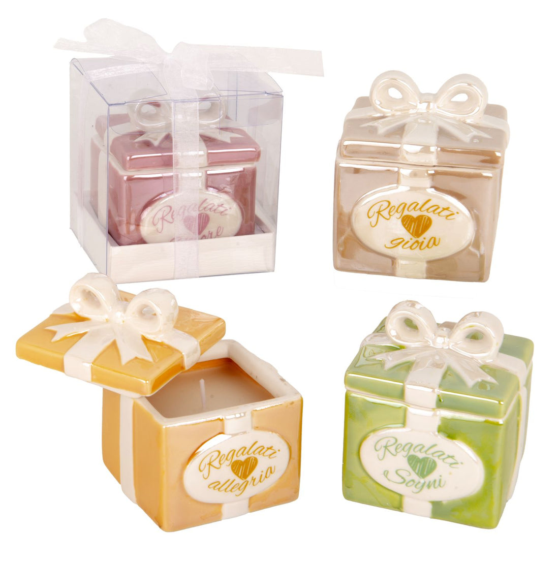 etm etm gift candela ass 7 x 7 cm h 8 cm bomboniera con box 1 pz ean 8059793664564