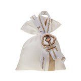 etm etm sacchetti portaconfetti nastro comunione 10 x 12 cm bianco 12 pz ean 8057500589186