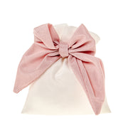 ETM Sacchetto Brillo Fiocco Bag 10 x 12 Cm Rosa 12 Pz