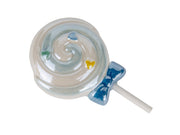 Etm Lollipop Magnete Lecca-Lecca Celeste PVC 8 cm
