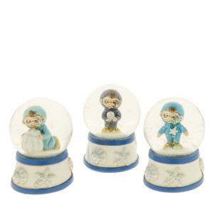 Etm Palla Neve Sub Bambino Subacqueo Resina 6 cm