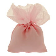 ETM Sacchetto Portaconfetti Ciuffo Bag 10 x 13 Cm Rosa 12 Pz