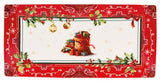 fade fade cadeaux vassoio rettangolare natalizio 315 x 155 cm rosso ean 8016175589730