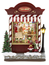 fade fade snowglobe toyshop natalizio 17 x 13 x 23 cm con luci e musica resina multicolor ean 8016175589426