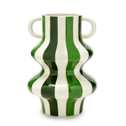 Fade Vaso Gioia 20 x 28 Cm Verde Bianco