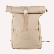 Ghepard Zaino Roll-Top SoftGlide 44 x 30 x 12 Cm Impermeabile Beige