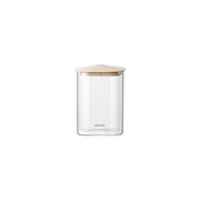 GUZZINI Barattolo Rettangolare Fresh & Style 1.000 Ml Vetro Tappo Beige