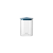 GUZZINI Barattolo Rettangolare Fresh & Style 1.000 Ml Vetro Tappo Blu