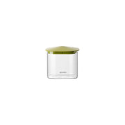 GUZZINI Barattolo Rettangolare Fresh & Style 1.300 Ml Vetro Tappo Verde