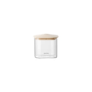 GUZZINI Barattolo Rettangolare Fresh & Style 600 Ml Vetro Tappo Beige