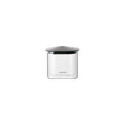 GUZZINI Barattolo Rettangolare Fresh & Style 600 Ml Vetro Tappo Nero
