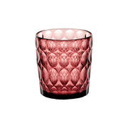 GUZZINI Bicchiere Basso Decoro 2 Vanity Bio-Based D 8,5 Cm 360 Cc Rosso