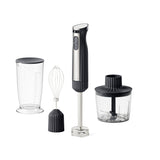 guzzini guzzini frullatore a immersione con accessori sous chef antracite mixer a immersione design moderno per cucina ean 8008392424093