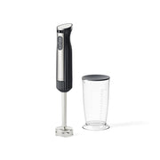 GUZZINI Frullatore a Immersione con Bicchiere Graduato e Coperchio Sous Chef Antracite – Mixer Design Moderno per Cucina