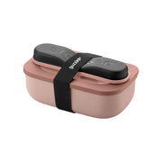 GUZZINI Set Lunch Box da Viaggio Store&Go con Posate Rosa