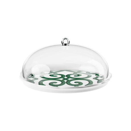 guzzini guzzini set tortiera natalizia harmonia melamina d 304 cm h 15 cm table decor bianco verde ean 8008392412779