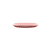 GUZZINI Vassoio Ovale Piccolo Vanity Bio-Based 32 x 19,5 Cm Rosso
