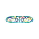 guzzini guzzini vassoio rettangolare piccolo flower lemon 395 x 165 x 25 melamina table decor ean 8008392368694