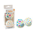 Pirottini carta forno Karma decoro farfalla  D 50 × H 32 mm, conf. 36 pz: cottura uniforme, antiaderenti. Perfetti per muffin e cupcake.