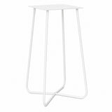 larcolaio larcolaio base tavolo aries bianco acciaio h73 cm