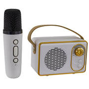 L'Arcolaio Karaoke magic Radio + Microfono Bianco