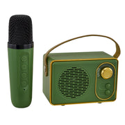 L'Arcolaio Karaoke magic Radio + Microfono Verde