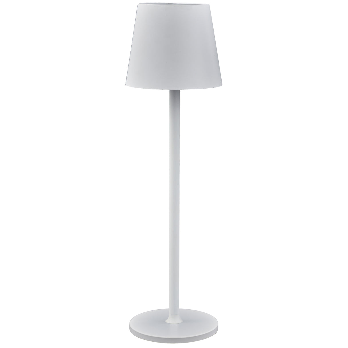 Larcolaio Larcolaio Wiederaufladbare LED-Touch-Lampe, H 38 cm, 10 x 10 cm, IP54, Round Pro, Weiß, EAN 8051526263426