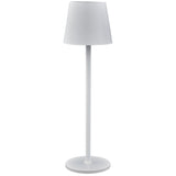 Larcolaio Larcolaio Wiederaufladbare LED-Touch-Lampe, H 38 cm, 10 x 10 cm, IP54, Round Pro, Weiß, EAN 8051526263426