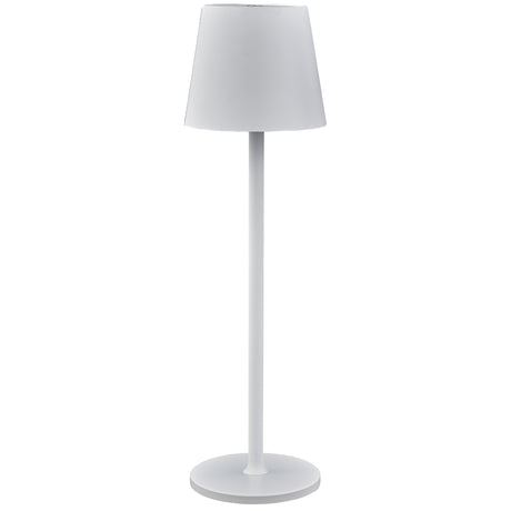 larcolaio larcolaio lampada led touch ricaricabile h 38 cm 10 x 10 cm ip54 round pro bianco ean 8051526263426