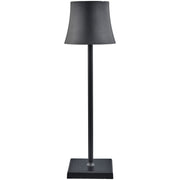 L'Arcolaio Lampada Touch Flared Pro H 38 Cm 10 x 10 Cm Nera