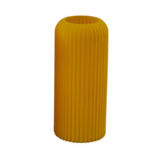 L'Arcolaio Matt Vaso Cilindro 8,7 x 8,7 x 20 Cm Bomboniera / Centrotavola Giallo